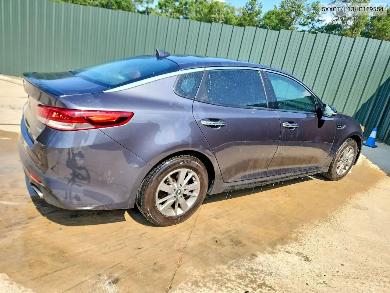 2017 Kia Optima Lx VIN: 5XXGT4L13HG169554 Lot: 85608335
