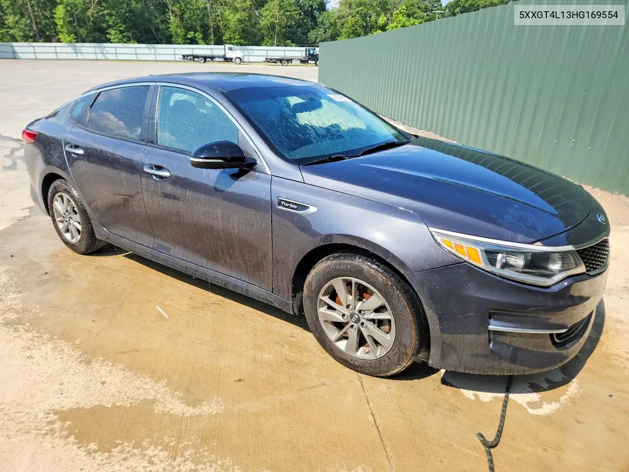 2017 Kia Optima Lx VIN: 5XXGT4L13HG169554 Lot: 85608335
