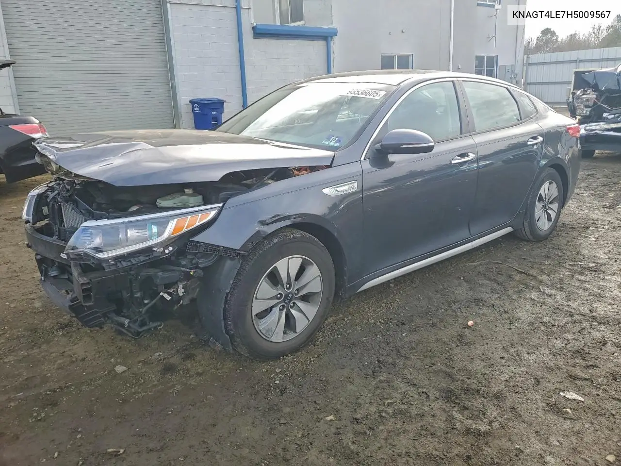 KNAGT4LE7H5009567 2017 Kia Optima Hybrid