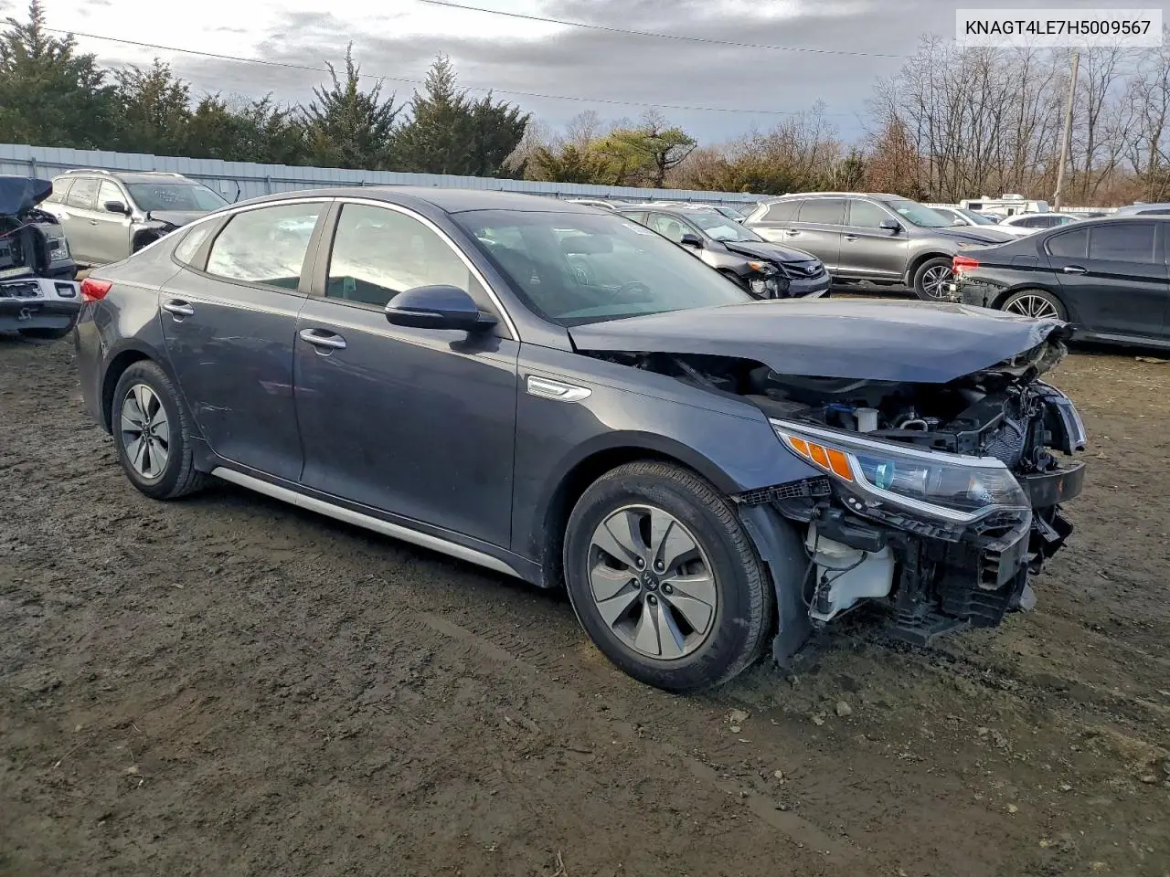 KNAGT4LE7H5009567 2017 Kia Optima Hybrid