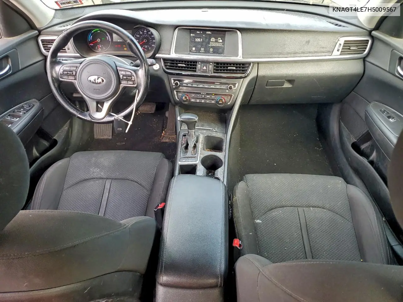 KNAGT4LE7H5009567 2017 Kia Optima Hybrid