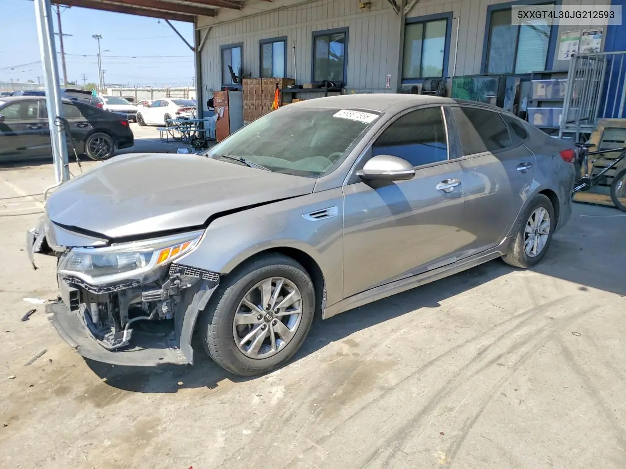 2018 Kia Optima Lx VIN: 5XXGT4L30JG212593 Lot: 56867586