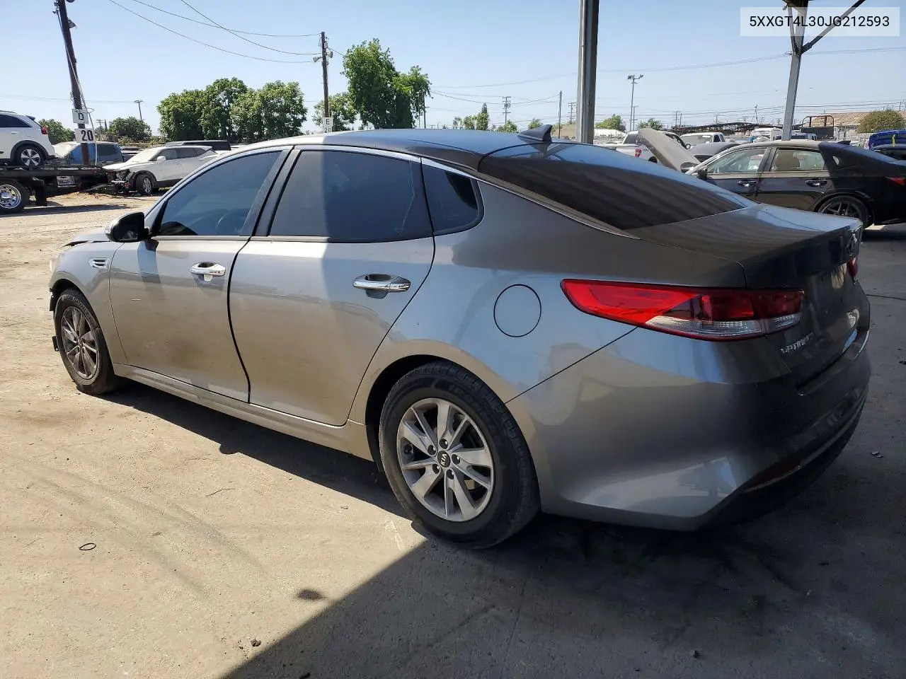 2018 Kia Optima Lx VIN: 5XXGT4L30JG212593 Lot: 56867586