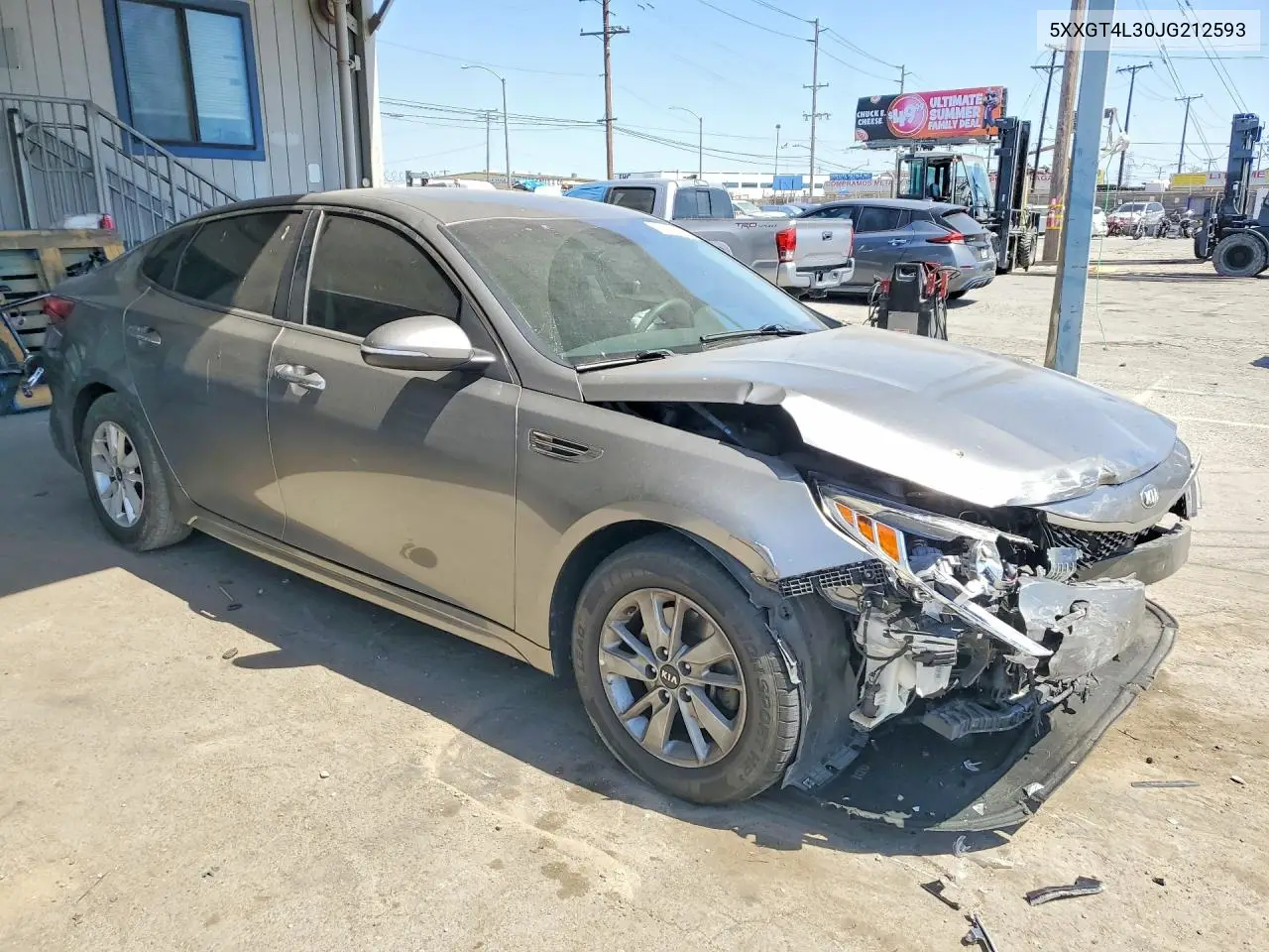 2018 Kia Optima Lx VIN: 5XXGT4L30JG212593 Lot: 56867586