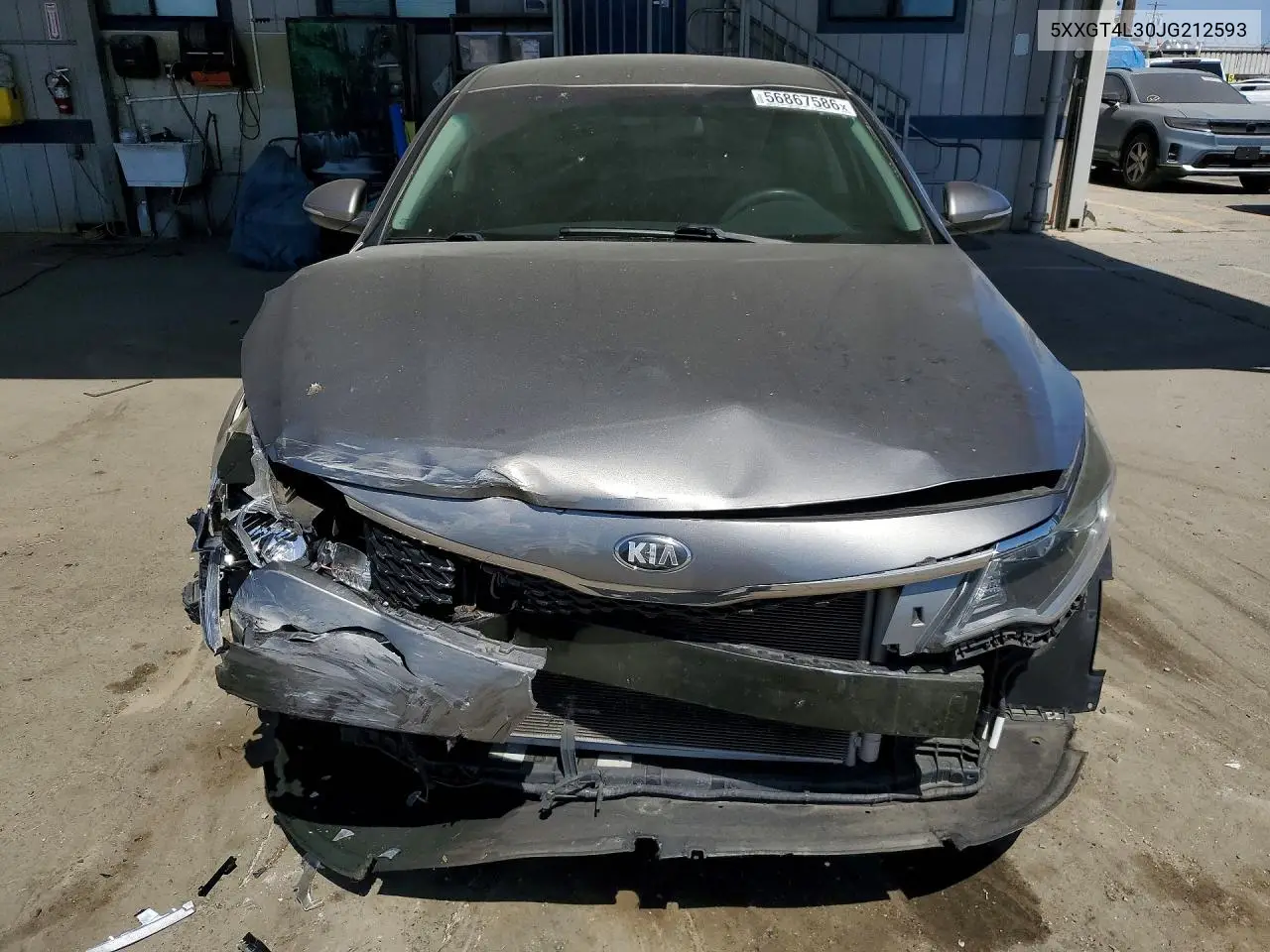 2018 Kia Optima Lx VIN: 5XXGT4L30JG212593 Lot: 56867586