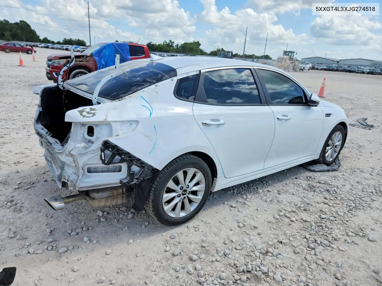 5XXGT4L3XJG274518 2018 Kia Optima Lx