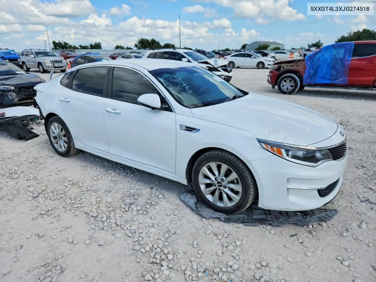 5XXGT4L3XJG274518 2018 Kia Optima Lx