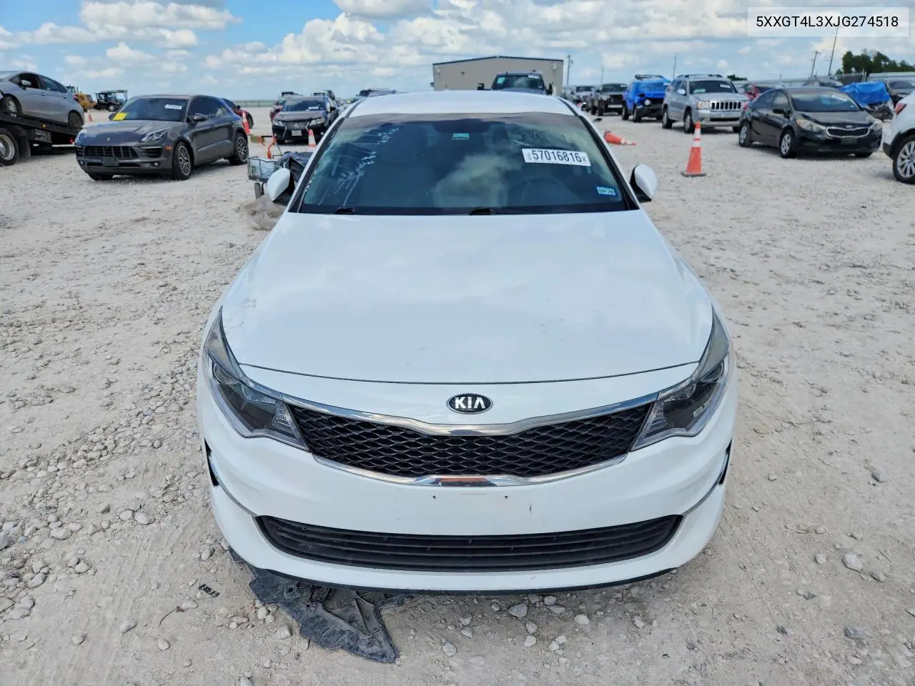 5XXGT4L3XJG274518 2018 Kia Optima Lx