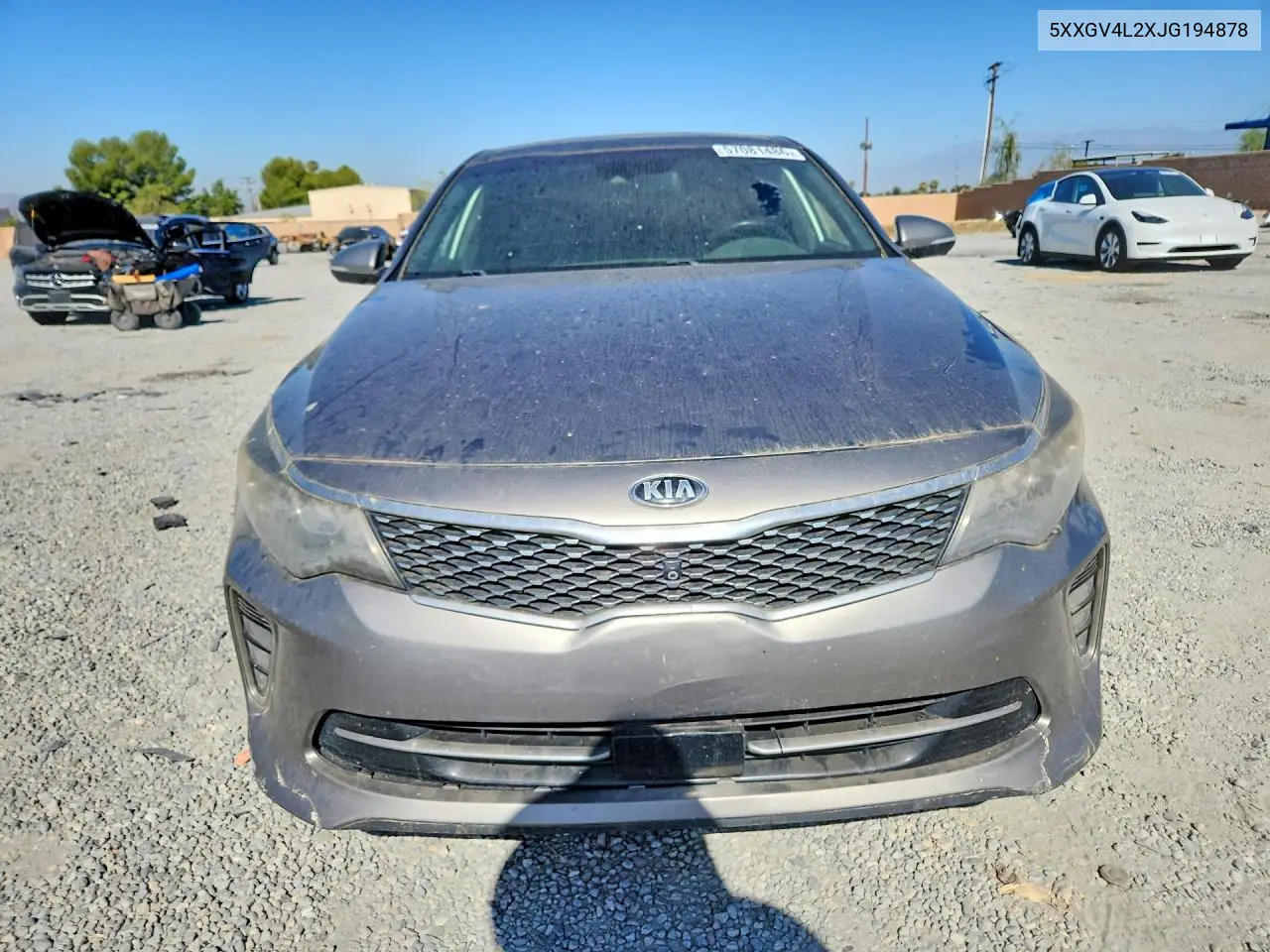 2018 Kia Optima Sxl VIN: 5XXGV4L2XJG194878 Lot: 57081486