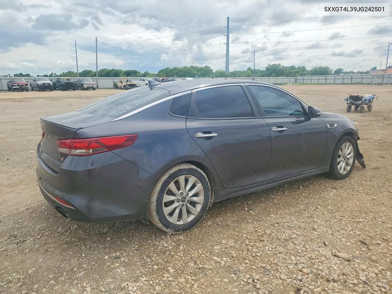 2018 Kia Optima S VIN: 5XXGT4L39JG242501 Lot: 57655456