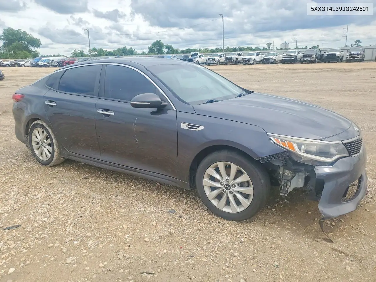 2018 Kia Optima S VIN: 5XXGT4L39JG242501 Lot: 57655456