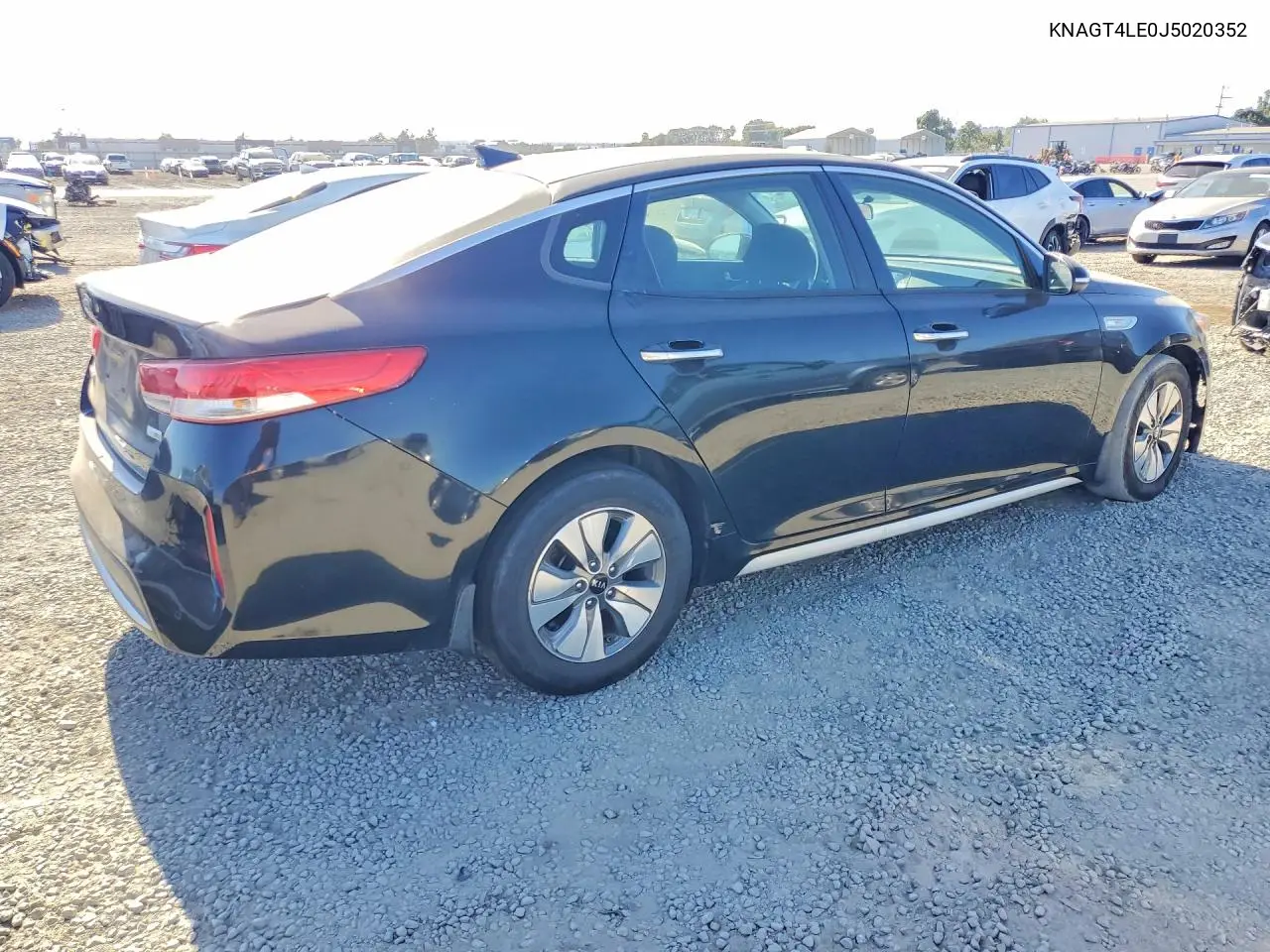 2018 Kia Optima Hybrid VIN: KNAGT4LE0J5020352 Lot: 59984716