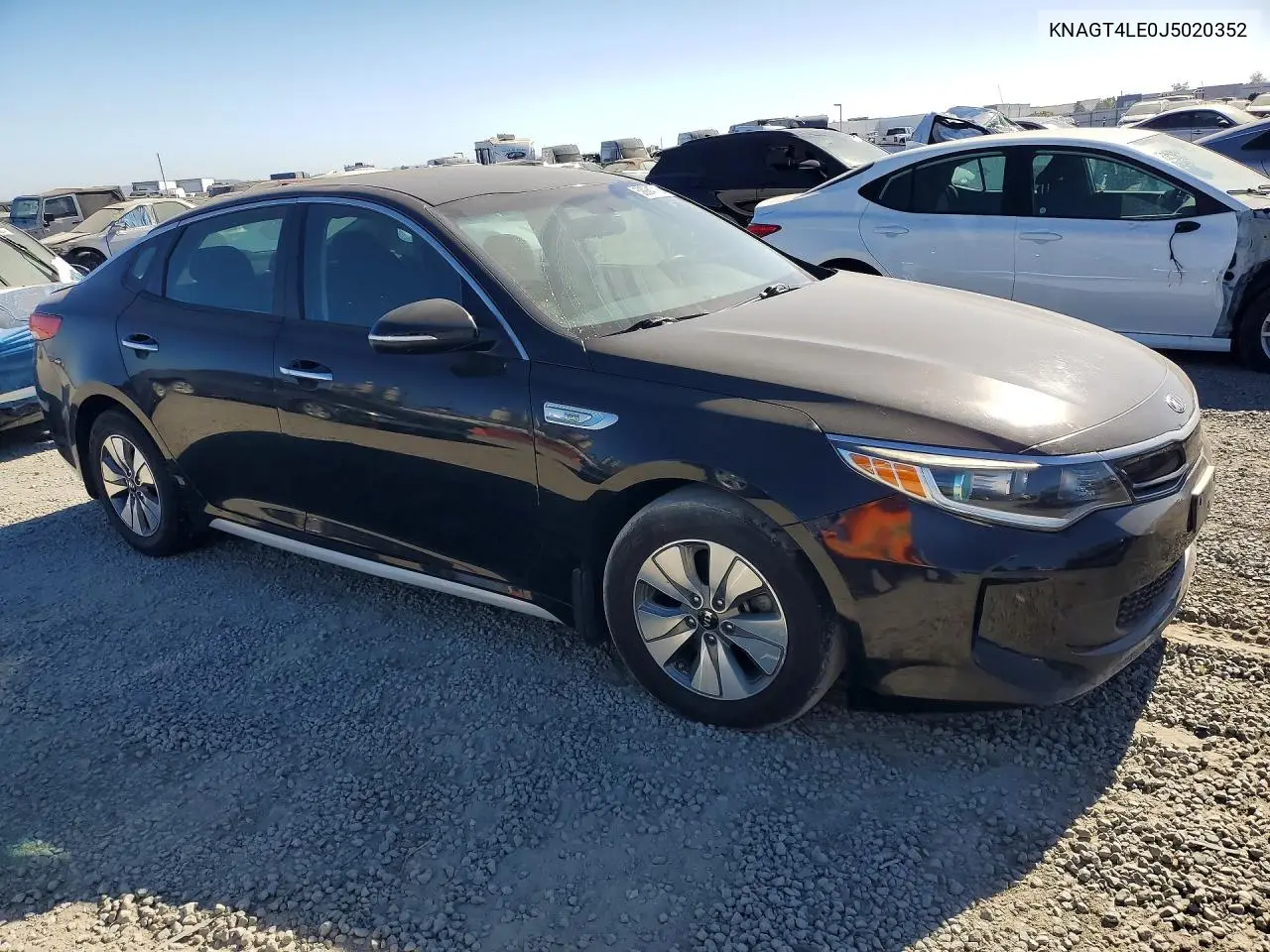 2018 Kia Optima Hybrid VIN: KNAGT4LE0J5020352 Lot: 59984716