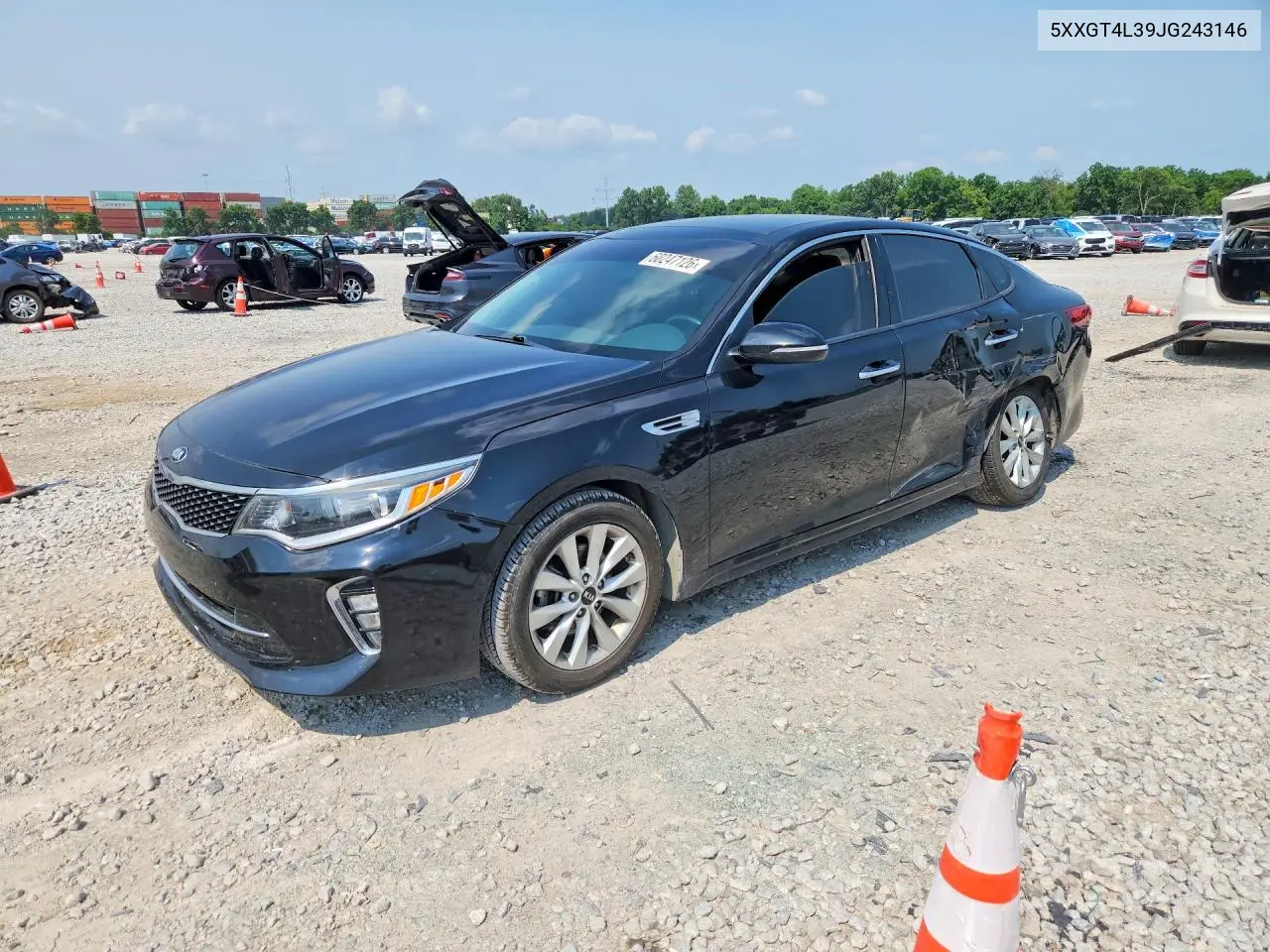 2018 Kia Optima S VIN: 5XXGT4L39JG243146 Lot: 60247126
