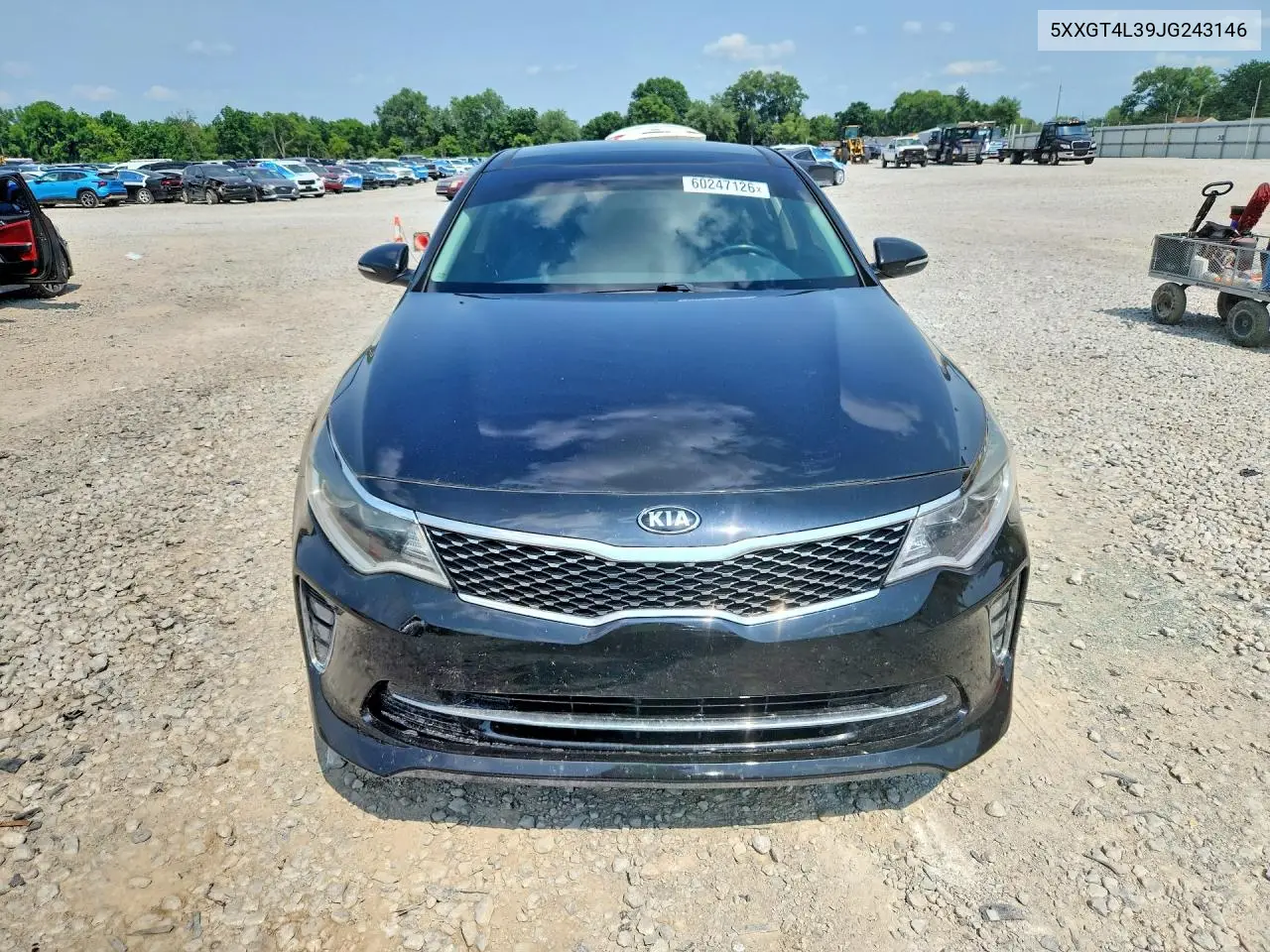 2018 Kia Optima S VIN: 5XXGT4L39JG243146 Lot: 60247126