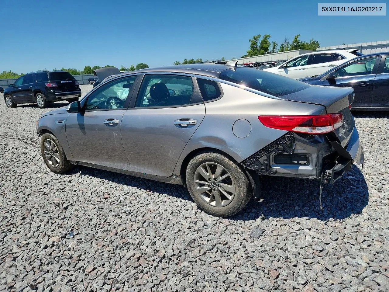 2018 Kia Optima Lx VIN: 5XXGT4L16JG203217 Lot: 60697556