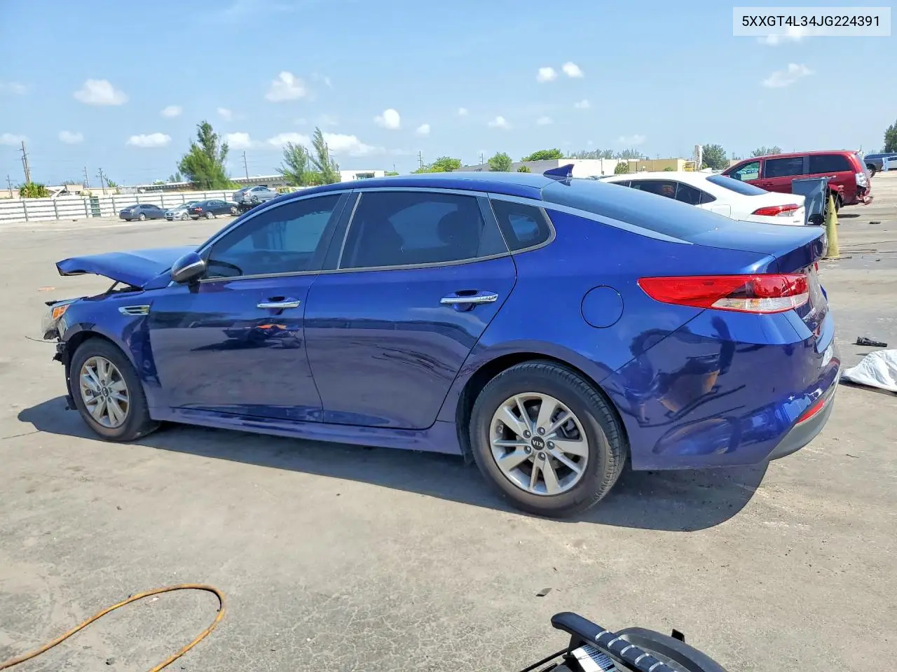 2018 Kia Optima Lx VIN: 5XXGT4L34JG224391 Lot: 61393356