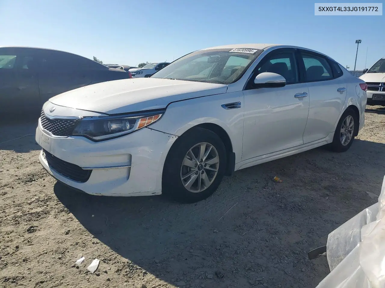 2018 Kia Optima Lx VIN: 5XXGT4L33JG191772 Lot: 61630996