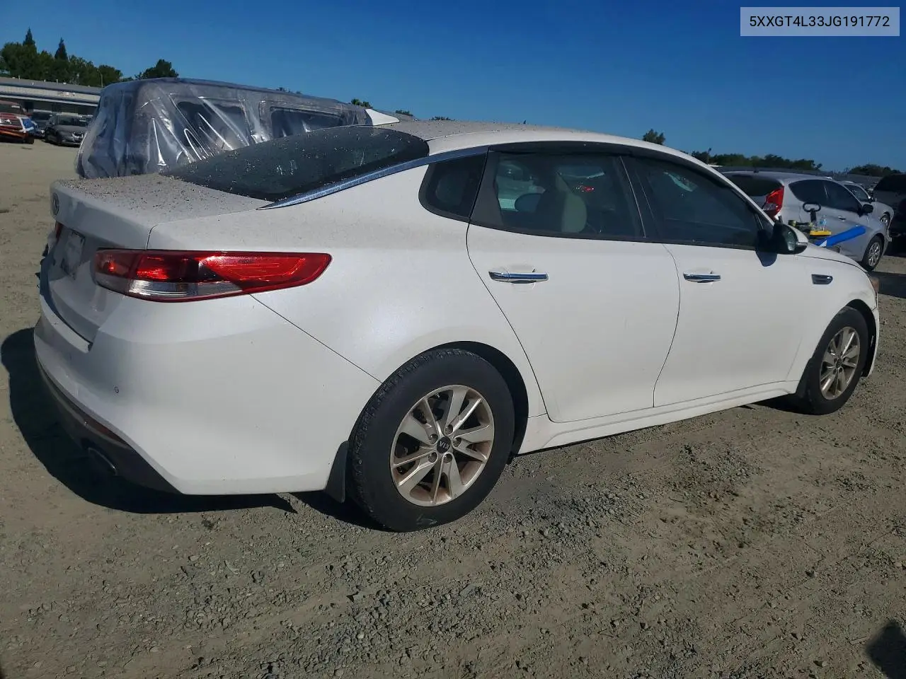 2018 Kia Optima Lx VIN: 5XXGT4L33JG191772 Lot: 61630996