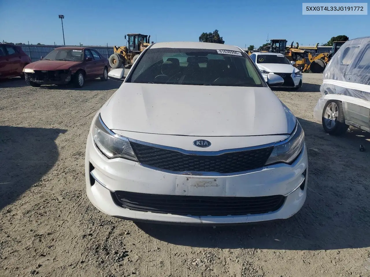 2018 Kia Optima Lx VIN: 5XXGT4L33JG191772 Lot: 61630996