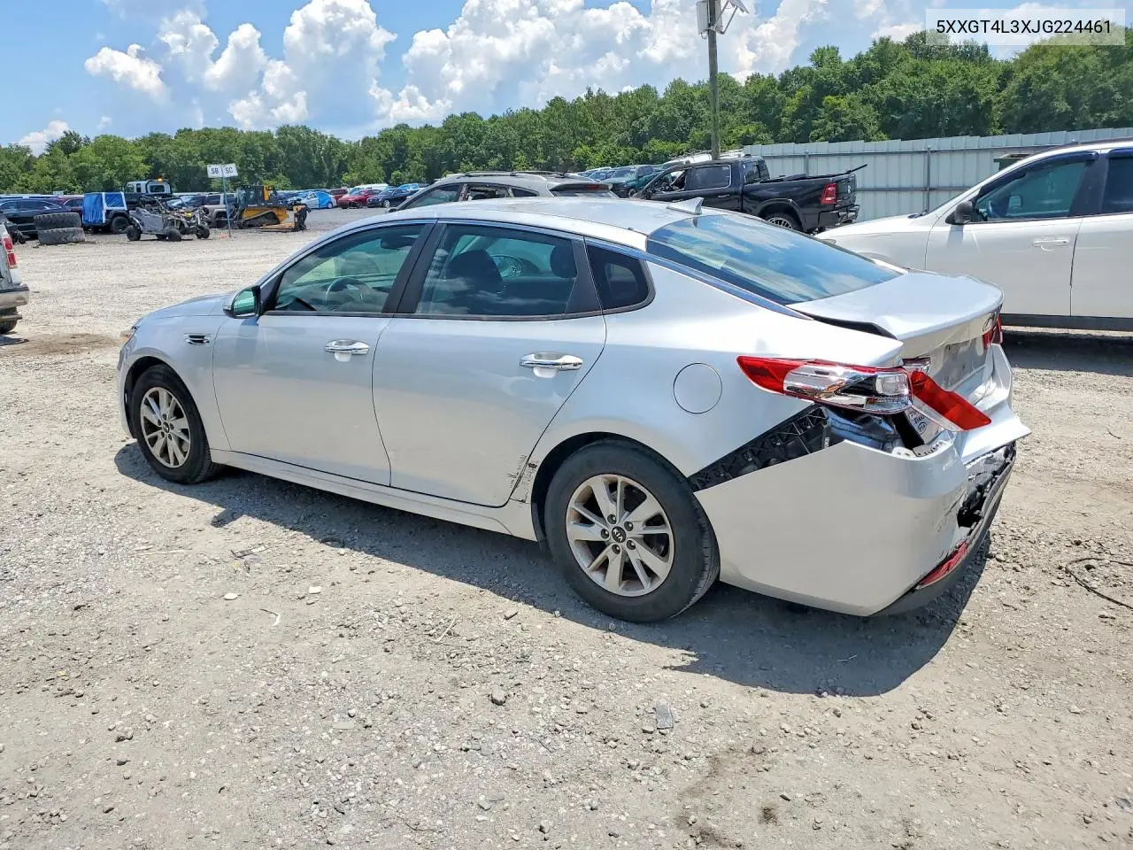 2018 Kia Optima Lx VIN: 5XXGT4L3XJG224461 Lot: 61671226