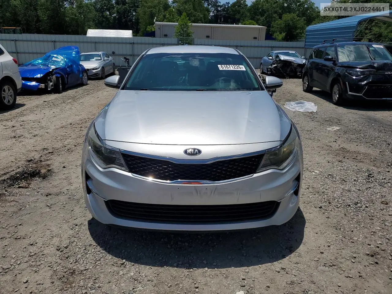 2018 Kia Optima Lx VIN: 5XXGT4L3XJG224461 Lot: 61671226
