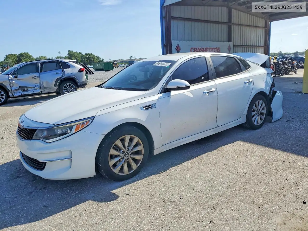 2018 Kia Optima Lx VIN: 5XXGT4L39JG251439 Lot: 61913076