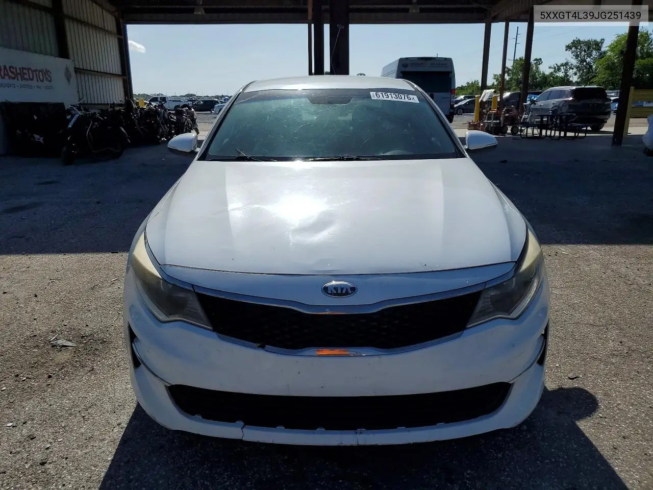 2018 Kia Optima Lx VIN: 5XXGT4L39JG251439 Lot: 61913076