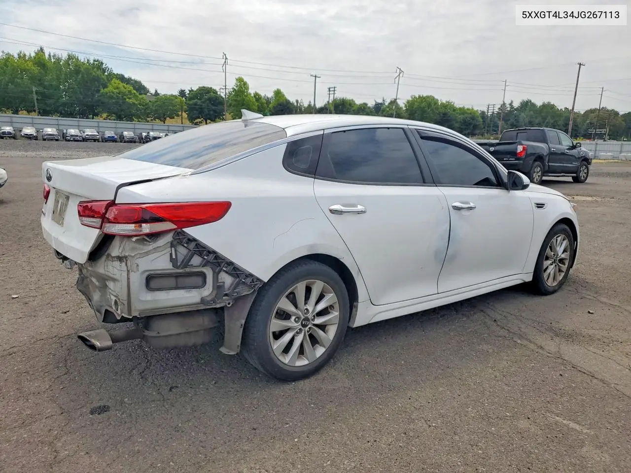 2018 Kia Optima Lx VIN: 5XXGT4L34JG267113 Lot: 61940356