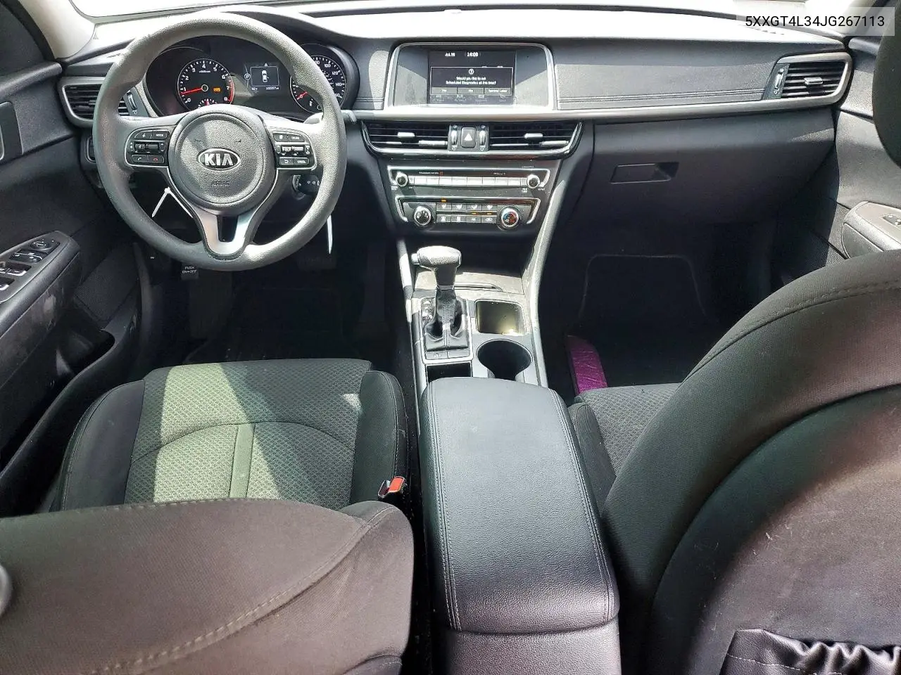 2018 Kia Optima Lx VIN: 5XXGT4L34JG267113 Lot: 61940356