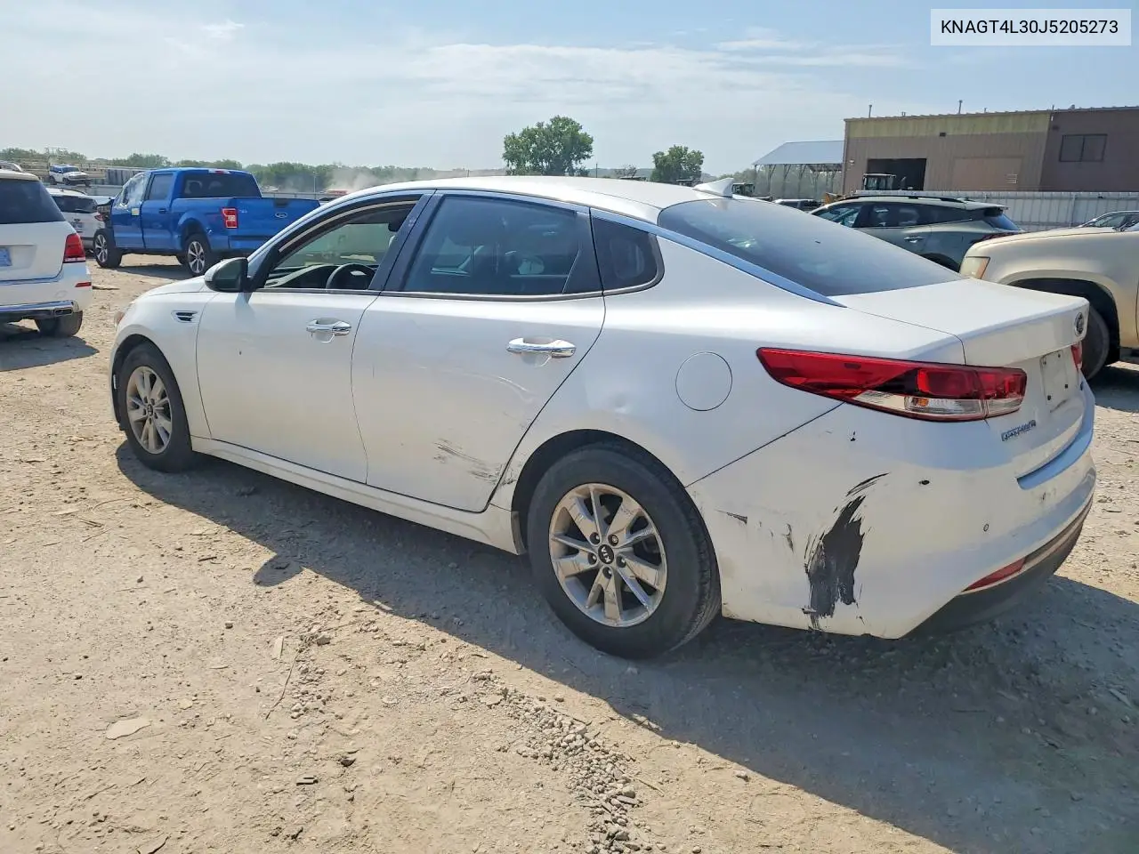 2018 Kia Optima Lx VIN: KNAGT4L30J5205273 Lot: 61959916