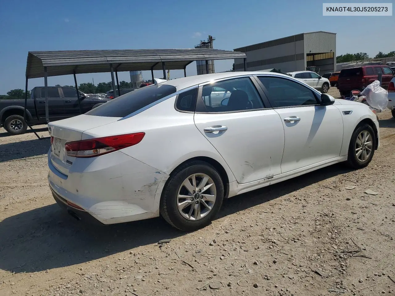 2018 Kia Optima Lx VIN: KNAGT4L30J5205273 Lot: 61959916