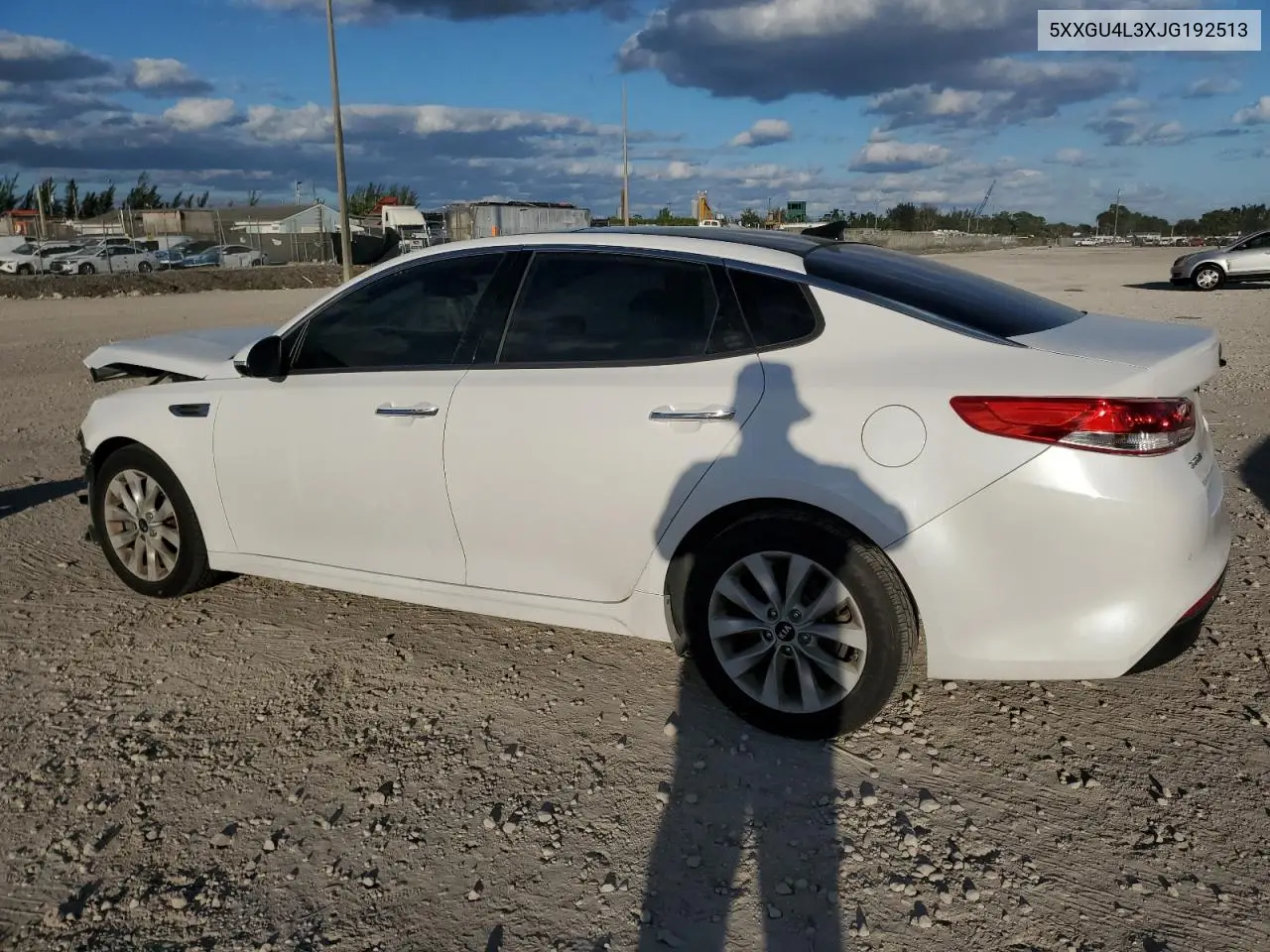 5XXGU4L3XJG192513 2018 Kia Optima Ex