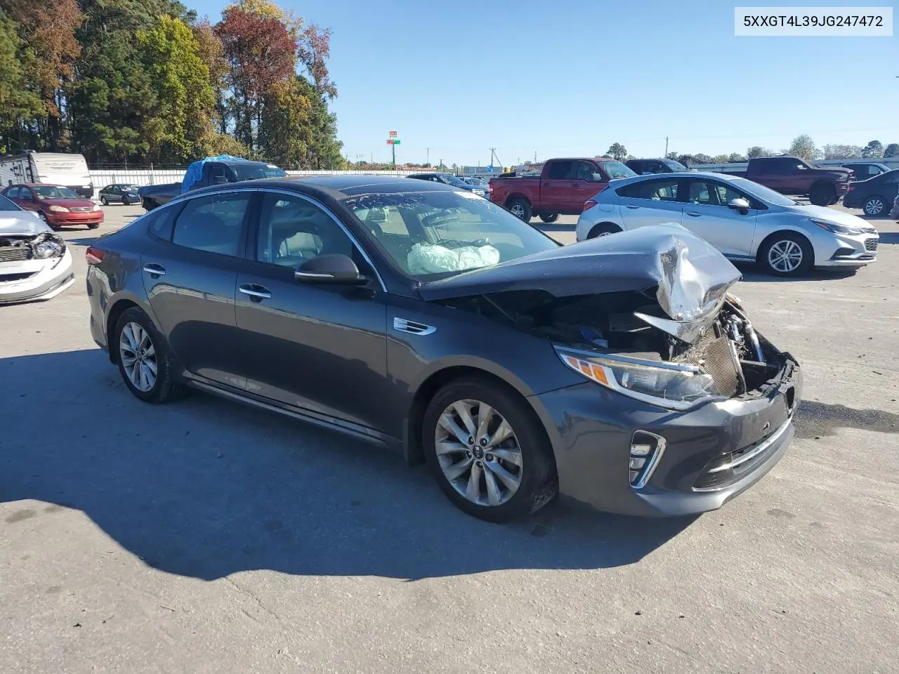 5XXGT4L39JG247472 2018 Kia Optima Lx