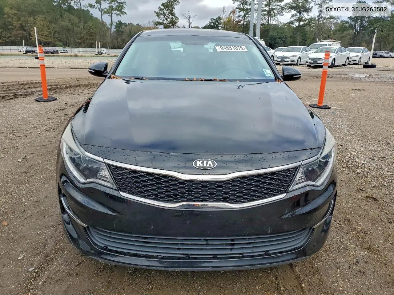 5XXGT4L35JG265502 2018 Kia Optima Lx