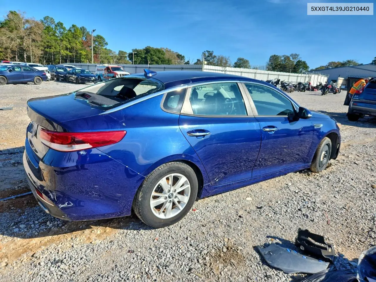 5XXGT4L39JG210440 2018 Kia Optima Lx