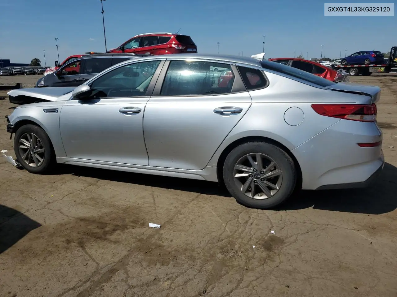 5XXGT4L33KG329120 2019 Kia Optima Lx