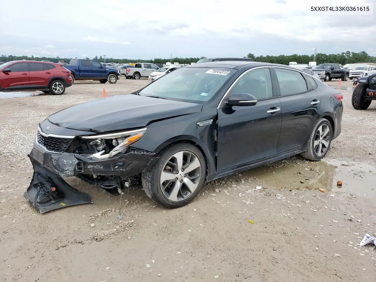 5XXGT4L33KG361615 2019 Kia Optima Lx