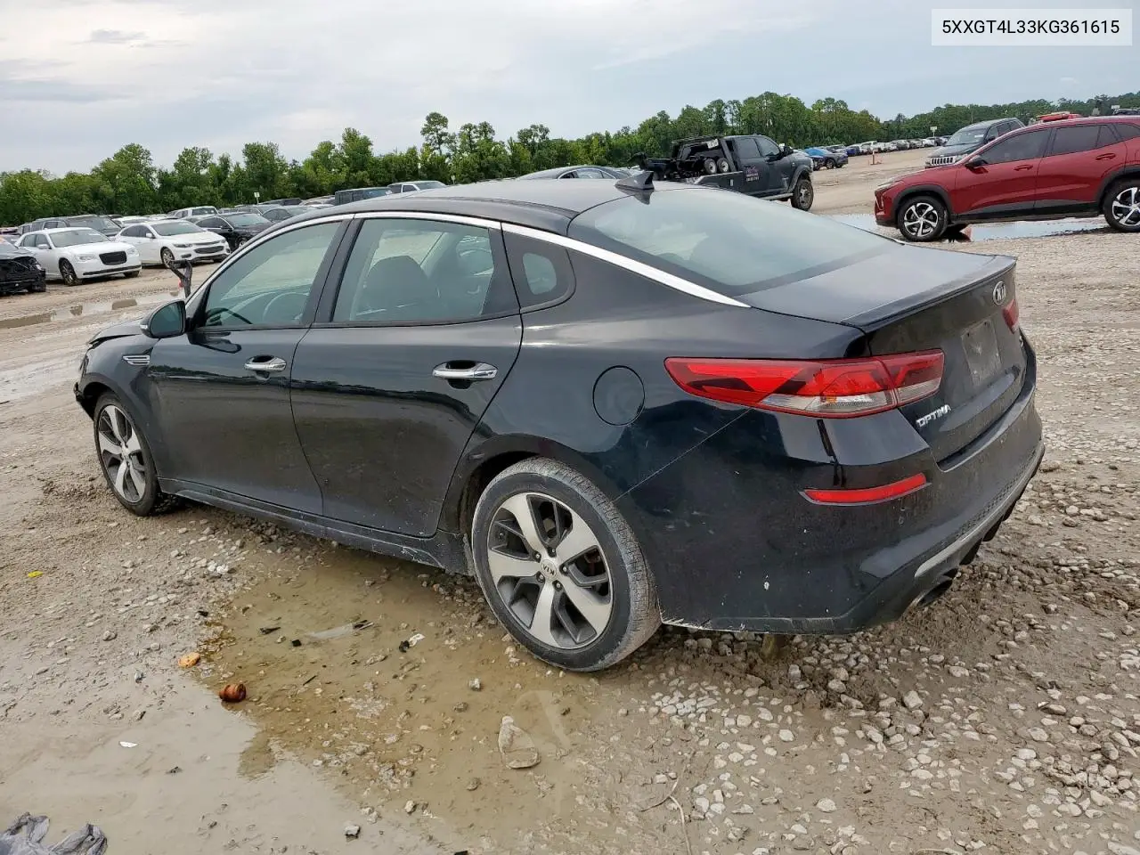 5XXGT4L33KG361615 2019 Kia Optima Lx