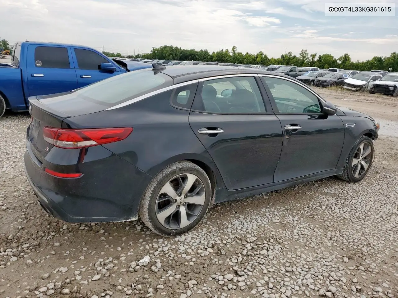 5XXGT4L33KG361615 2019 Kia Optima Lx