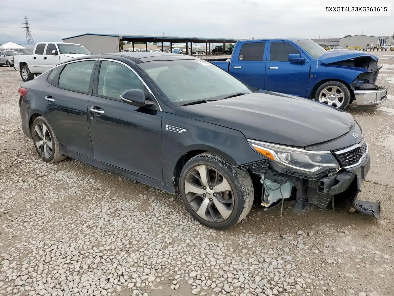 5XXGT4L33KG361615 2019 Kia Optima Lx