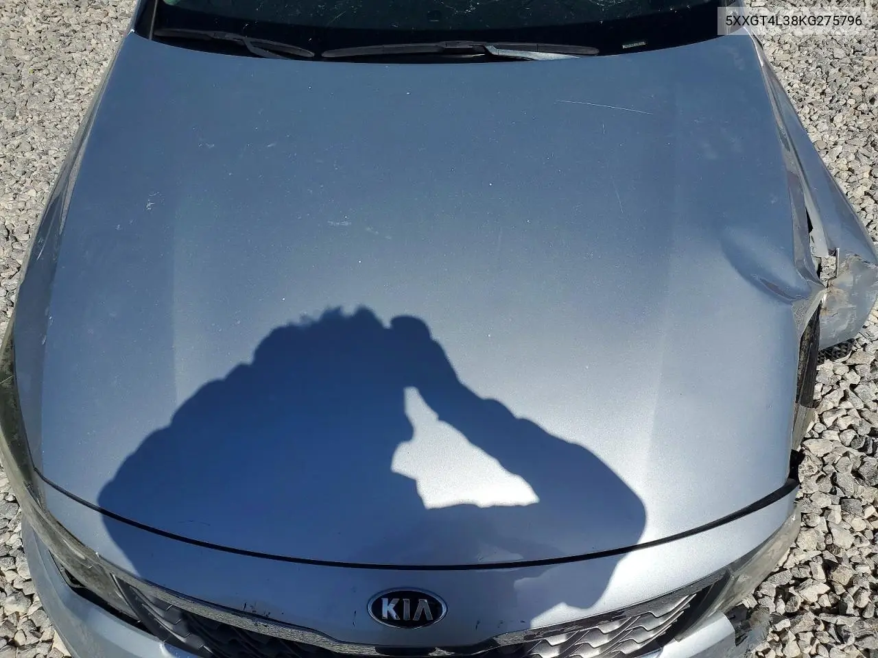 2019 Kia Optima Lx VIN: 5XXGT4L38KG275796 Lot: 57170626