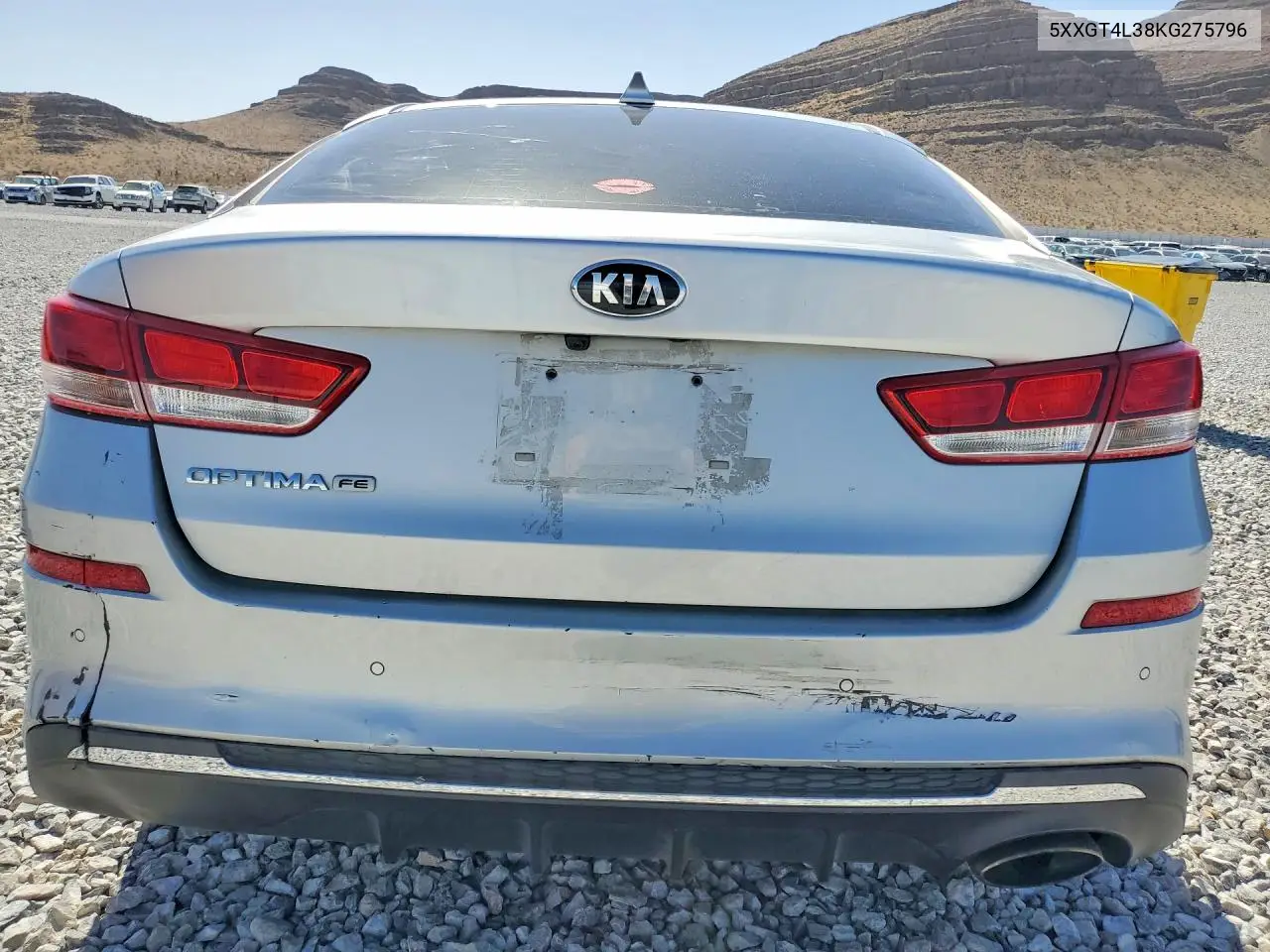 2019 Kia Optima Lx VIN: 5XXGT4L38KG275796 Lot: 57170626