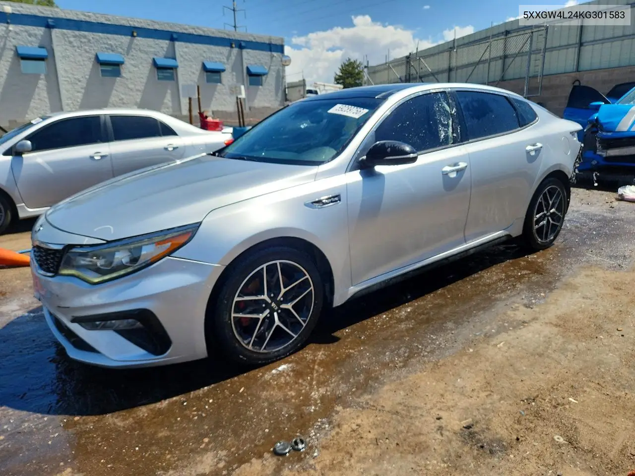 2019 Kia Optima Sx VIN: 5XXGW4L24KG301583 Lot: 59289756
