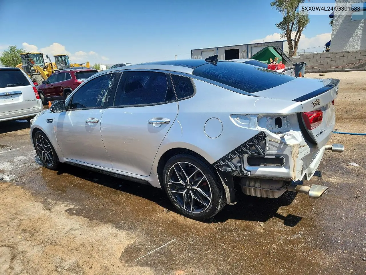2019 Kia Optima Sx VIN: 5XXGW4L24KG301583 Lot: 59289756