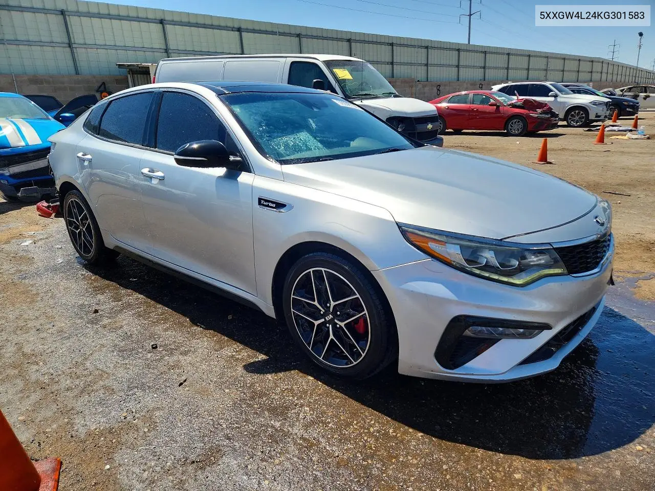 2019 Kia Optima Sx VIN: 5XXGW4L24KG301583 Lot: 59289756