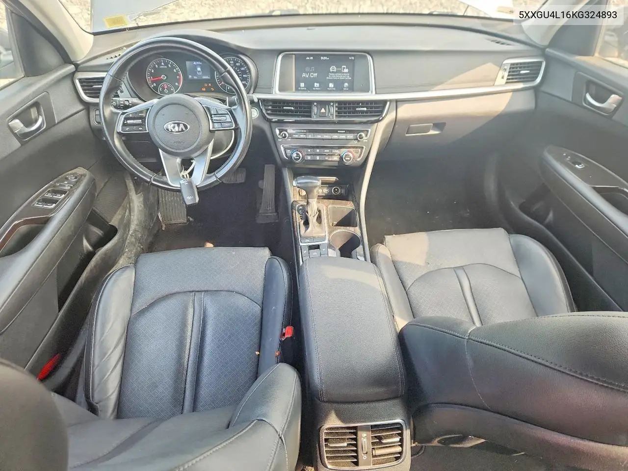 2019 Kia Optima Ex VIN: 5XXGU4L16KG324893 Lot: 60439106