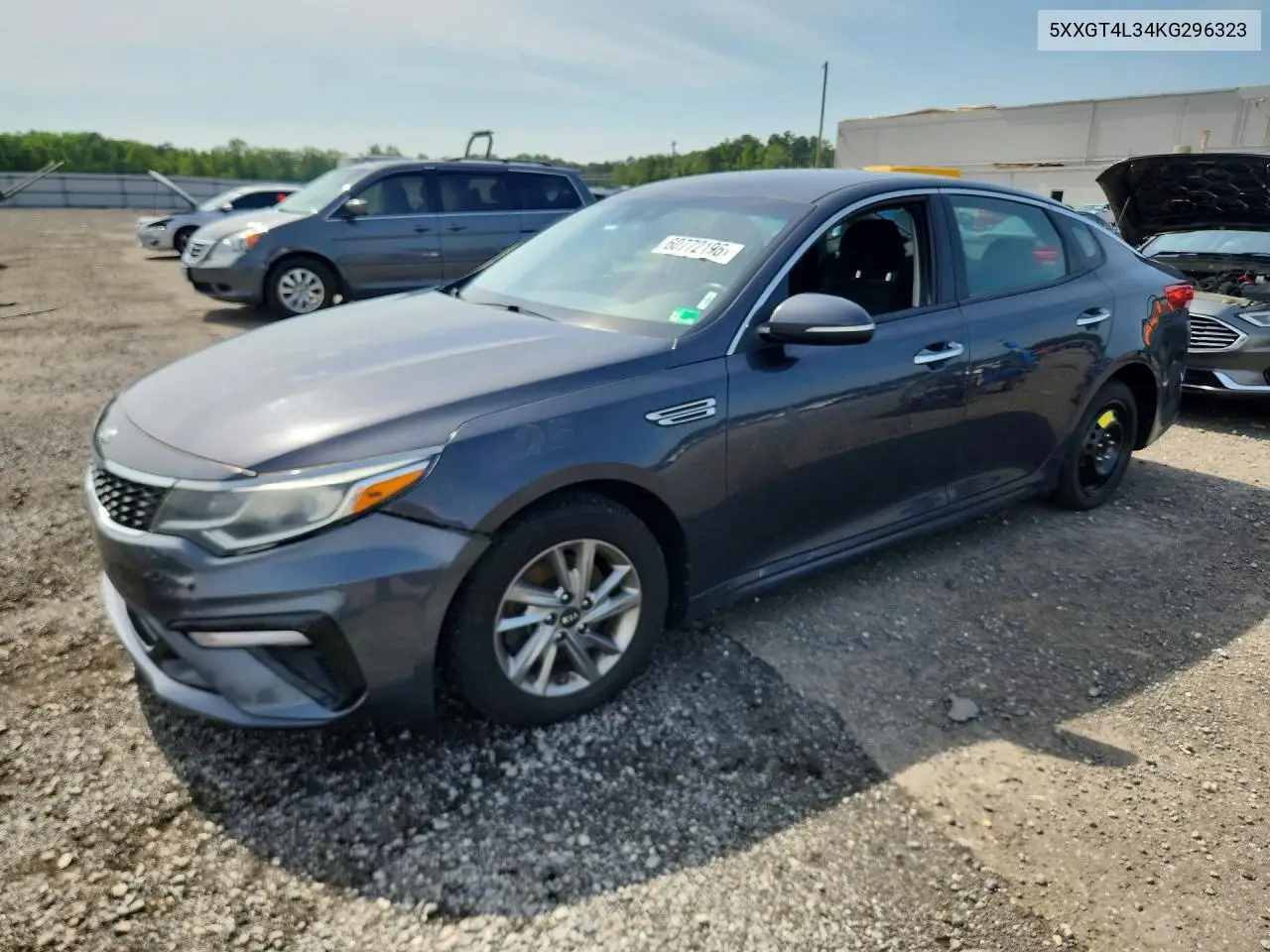 2019 Kia Optima Lx VIN: 5XXGT4L34KG296323 Lot: 60772196