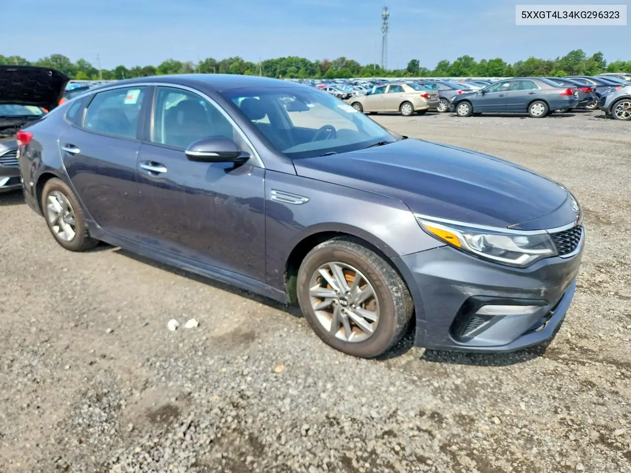 2019 Kia Optima Lx VIN: 5XXGT4L34KG296323 Lot: 60772196