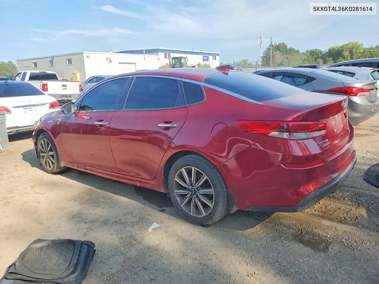 2019 Kia Optima Lx VIN: 5XXGT4L36KG281614 Lot: 61147246